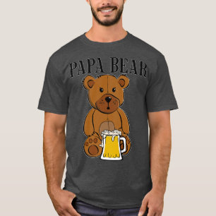 maman et papa ours chemise papa ours t-shirt grafi