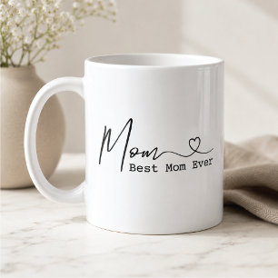 Maman établie Tasse de café personnalisée Cadeau