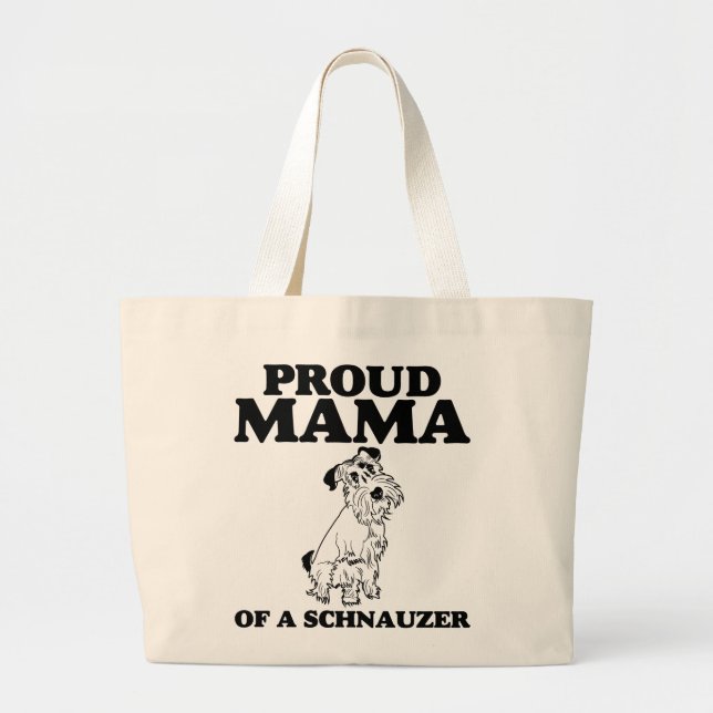 Maman fière d'un sac fourre-tout à Schnauzer (Devant)