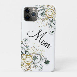 Maman florale coque iphone