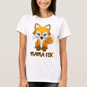 Maman Fox - T-shirt de famille de Fox