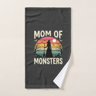 Maman Halloween de monstres sorcière coucher de so