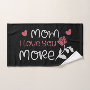 Maman Je t'aime plus Serviette