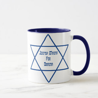 Maman Juive Pour Obama Lg. Star Mugs