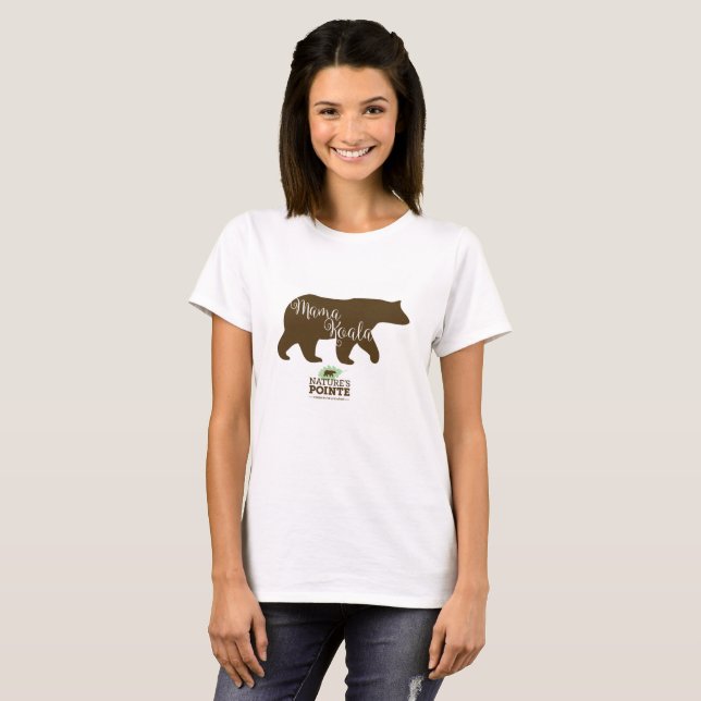 Maman Koala Short Sleeve T-shirt (Devant entier)