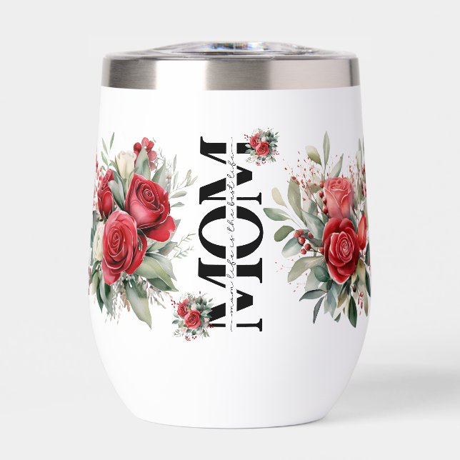 Maman La Vie Est Le Meilleur Rose Élégant De La Vi (Avant)