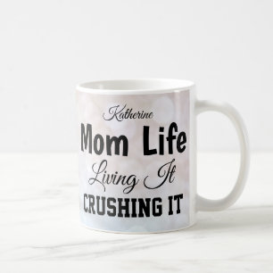 Maman Life Bokeh Mug personnalisé