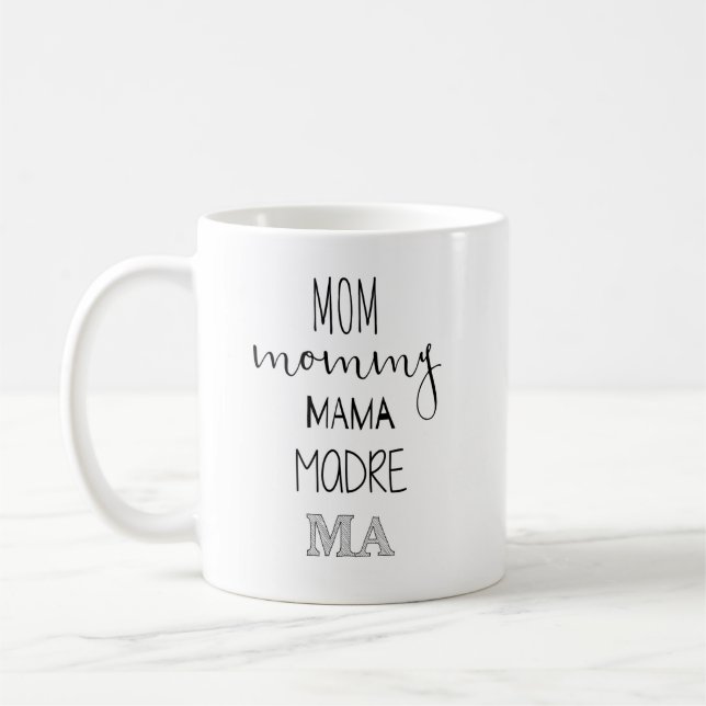 Maman Madre Ma Mug de maman de maman (Gauche)