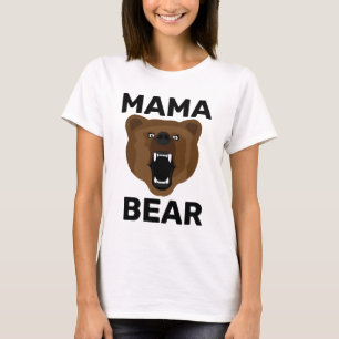 MAMAN MAMA PORTE DES T-shirts GRIZZLY MÈRE'S DAY