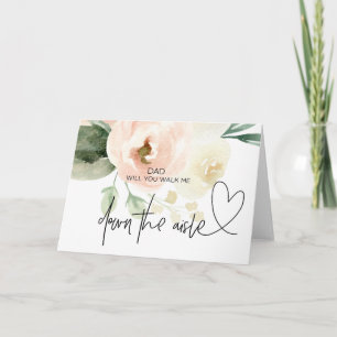 Maman me fera descendre la carte Mariage Aisle