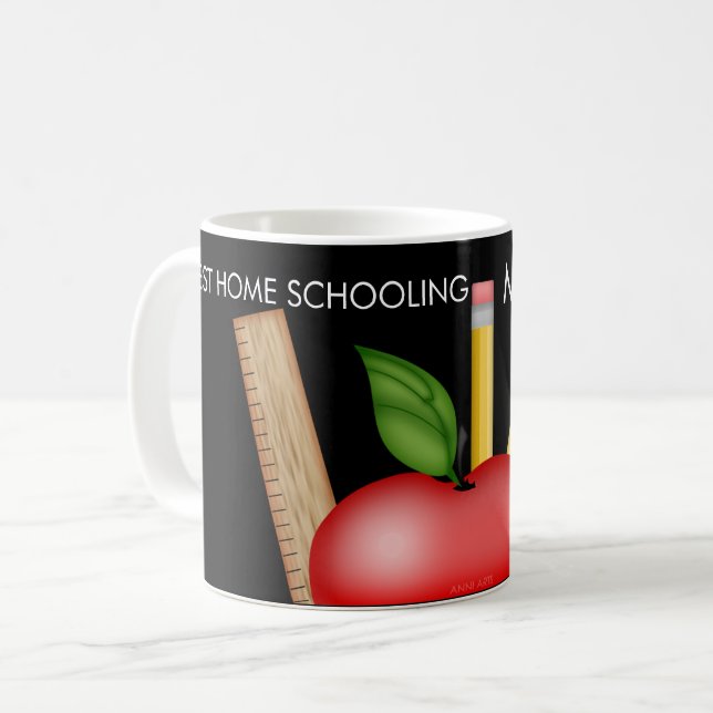 Maman Ménage à domicile Café Mug (Devant gauche)