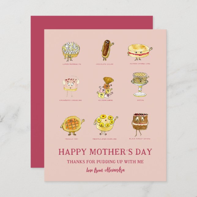 Maman Merci Pour La Journée Des Mères Drôle Qui Di (Devant / Derrière)