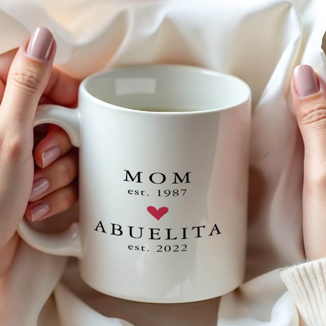Maman Moderne | Année de Grand-Mère Tasse à Café (Créateur téléchargé)