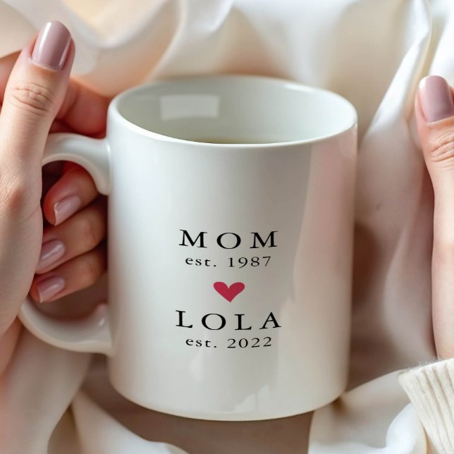 Maman Moderne | Lola Année de Création. Tasse à Ca (Créateur téléchargé)