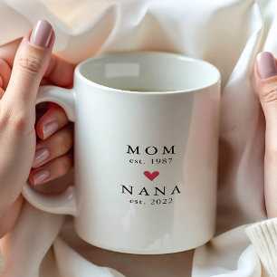 Maman Moderne   Mamie Année de création. Tasse à c
