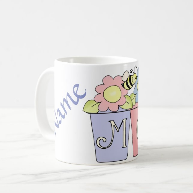 Maman Mug Coffee Mug Cup (Devant gauche)