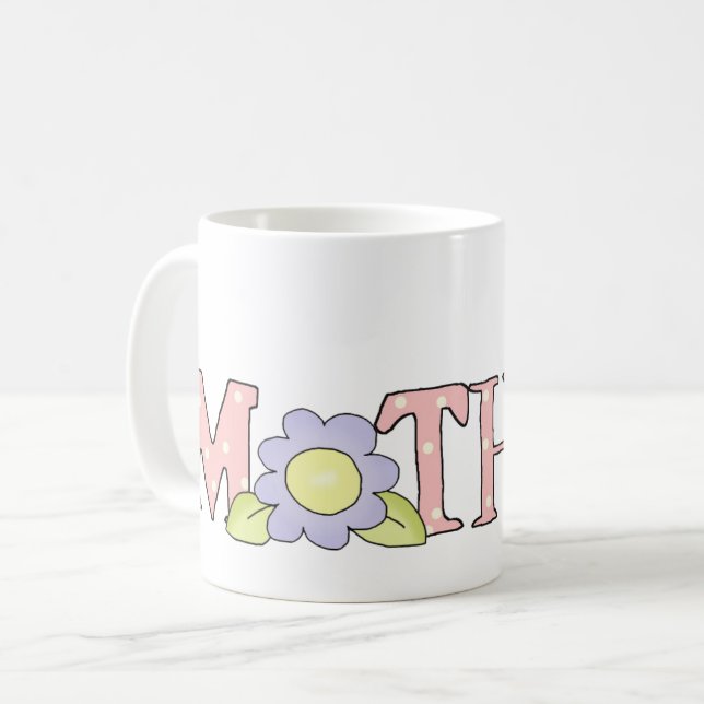 Maman Mug Coffee Mug Cup (Devant gauche)