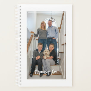 Maman organisée Photo Personnalisé Blanc