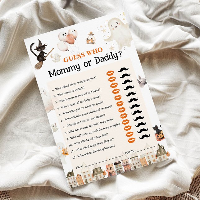 Maman ou papa, Invité d'Halloween Qui Joue (Créateur téléchargé)