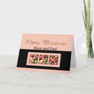 Maman & Papa Joyeuse carte de Noël