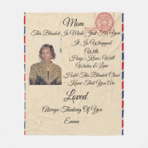 Maman Personnaliser la couverture en polaire