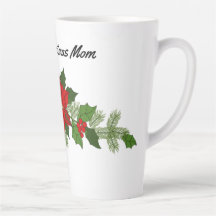 Maman Poinsettias Latte Mug