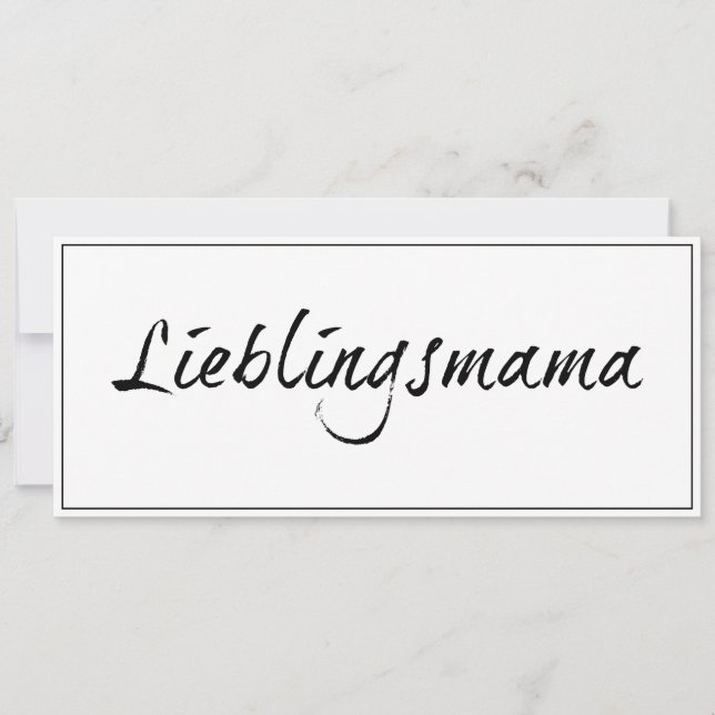 Maman préférée (Devant)