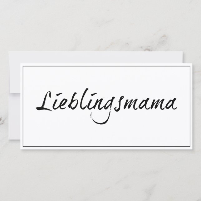 Maman préférée (Devant)