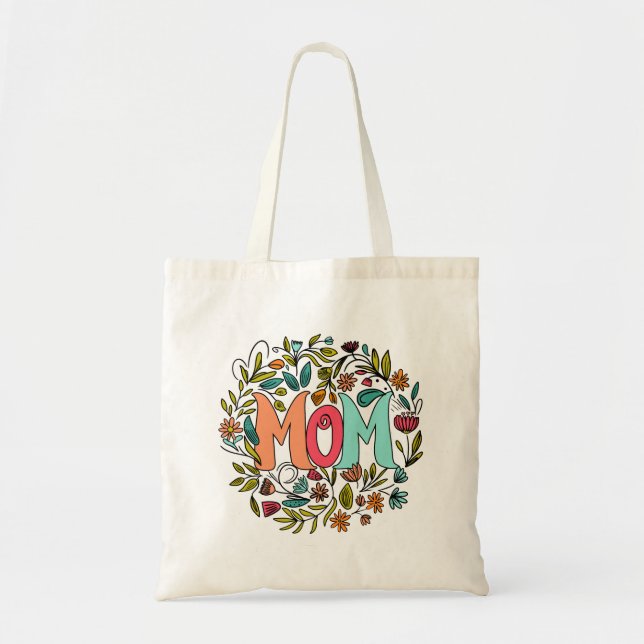 Maman Sac fourre-tout Floral (Devant)