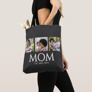 Maman Sac fourre-tout photo noir taille 3 Establis