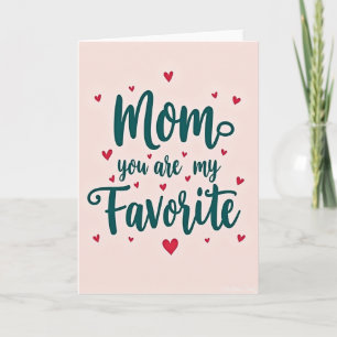 Maman sarcelle Tu es ma carte préférée