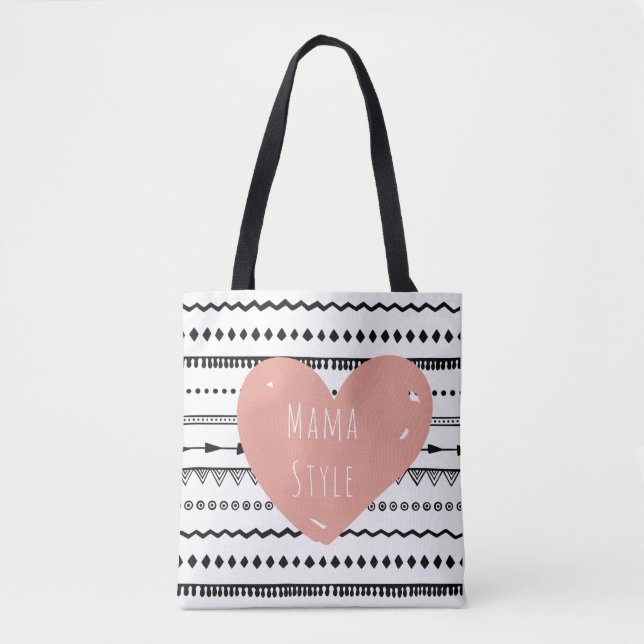 Maman Style Custom tout plus de - imprimez le sac (Devant)