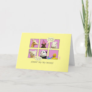 Maman-to-be Baby Girl Animals dans la carte Window