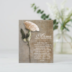 Maman - tout simplement irremplaçable - vintage