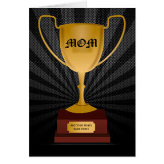 Maman Trophy Award, carte de fête des mères