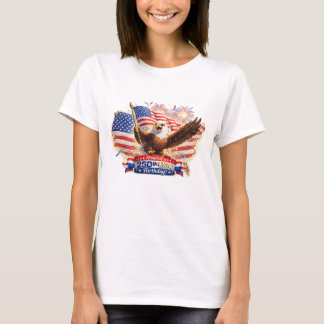 Maman Tshirt Joyeux 250e Anniversaire USA!