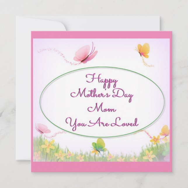 Maman Tu Es Une Carte Amoureuse (Devant)