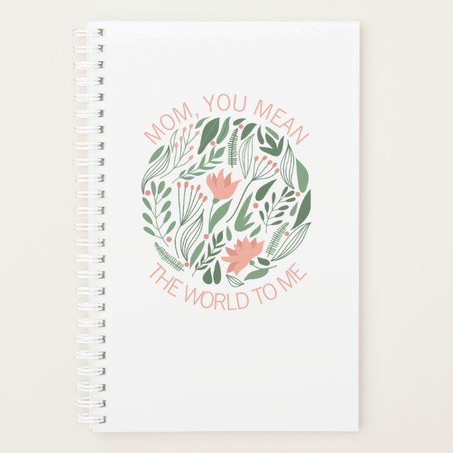 Maman, tu veux dire le monde pour moi, planificate (Devant)