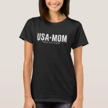 MAMAN USA 10 - T-shirt de fête des mères pour mama