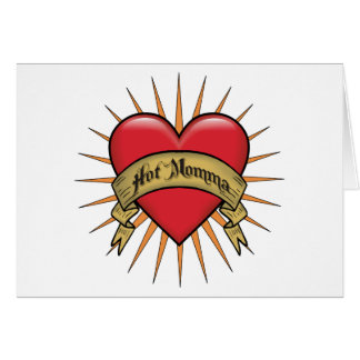 Mamans chaudes de coeur de tatouage