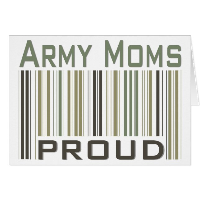 Mamans d'armée fières (Devant horizontal)
