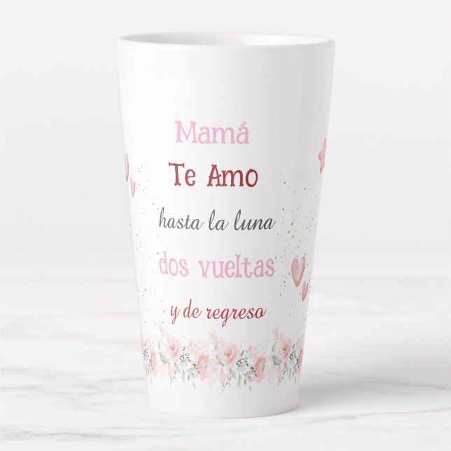 Maman's Sayings Café Mug Espagnol (Devant)
