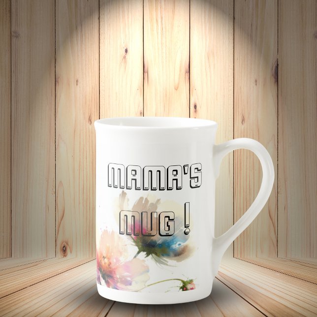 Mamas Floral Spécial Mug (Elegant Floral Design )