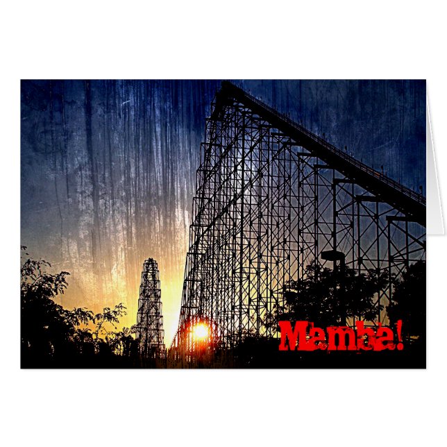 Mamba Rollercoaster World's of Fun Kansas City (Devant horizontal)