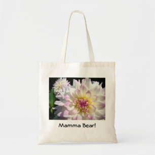 Mamma Bear ! sacs fourre-tout Fleurs de Dahlia bla
