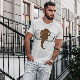 Mammoth Avec T-shirt Gros Tusks