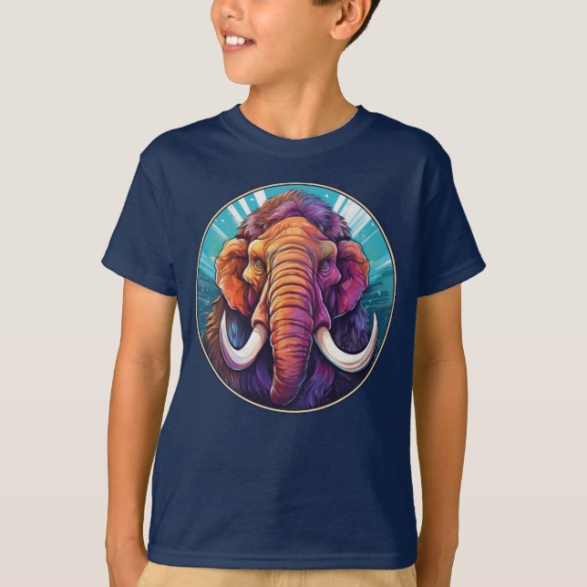 Mammoth - T-shirt classique Dinosaure Tee T-shirt (Devant)