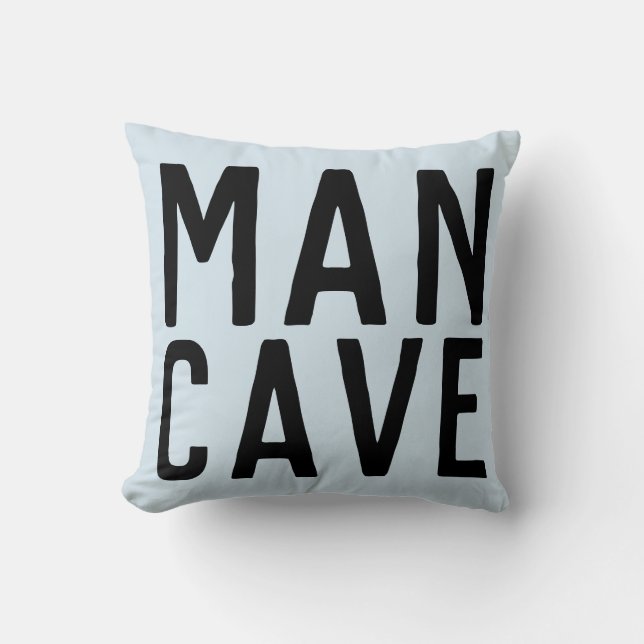 MAN CAVE JAUNES Oreillers (Recto)