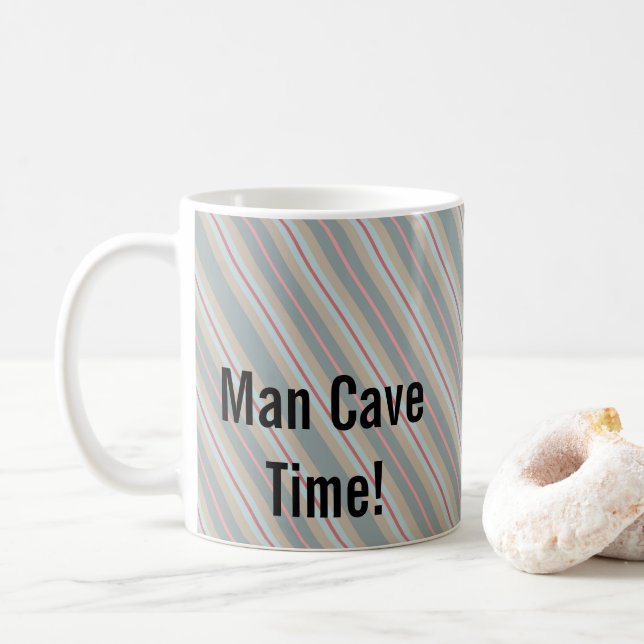 Man Cave Time Strig Mug (Avec donut)