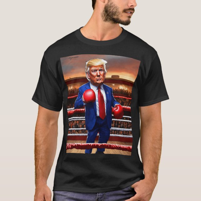 MAN_MANUEL LEADER DONALDTRUMP T-SHIRT (Devant)